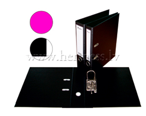 Mape reistrs A4, 50mm, PP+PP, roz, X FILE